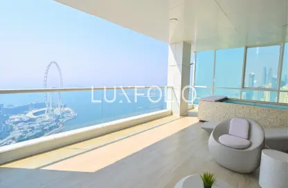 بنتهاوس - 5 غرف نوم - 6 حمامات للايجار في برج البطين - جميرا بيتش ريزيدنس - دبي