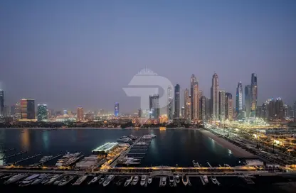 Apartment - 3 Bedrooms - 4 Bathrooms for rent in Marina Vista Tower 1 - Marina Vista - EMAAR Beachfront - Dubai Harbour - Dubai