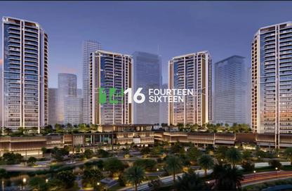 Apartment - 1 - 2 for sale in Eltiera Views Tower 1 - Eltiera Views - Jumeirah Islands - Dubai
