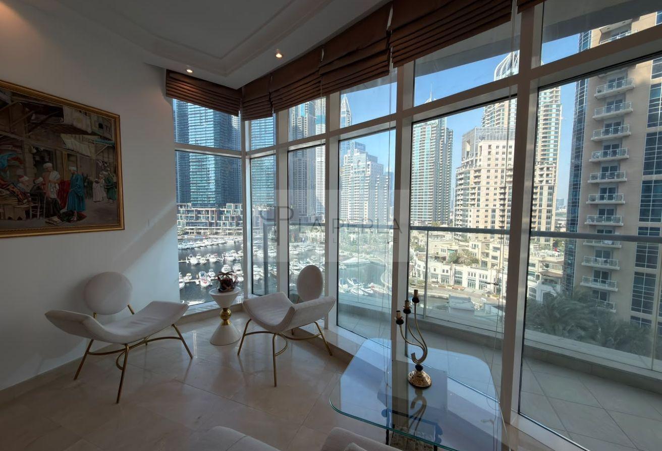 Luxury 2BR |Maid’s Room & Study| Full Marina View photo 3