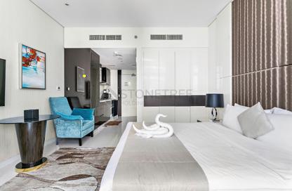 Apartment - Studio - 1 Bathroom for rent in Bay's Edge - Business Bay - Dubai