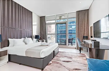 Apartment - 1 Bathroom for rent in Bay's Edge - Business Bay - Dubai