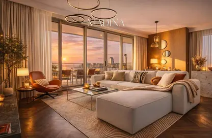 شقة - 3 غرف نوم - 3 حمامات للبيع في برج Beach Isle 1 - بيتش آيل - إعمار بيتشفرونت - دبي هاربور - دبي