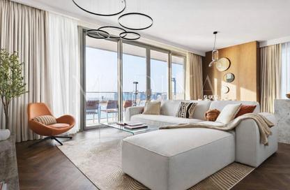 Apartment - 3 Bedrooms - 3 Bathrooms for sale in Beach Isle Tower 1 - Beach Isle - EMAAR Beachfront - Dubai Harbour - Dubai