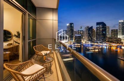 Apartment - 1 Bedroom - 2 Bathrooms for sale in Bay Central Tower Central - Bay Central - Dubai Marina - Dubai