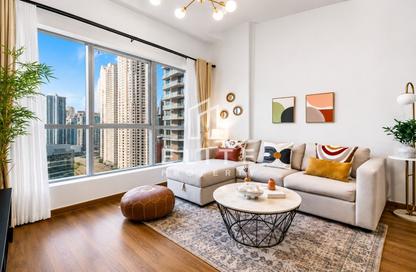 Apartment - 1 Bedroom - 2 Bathrooms for sale in Bay Central Tower Central - Bay Central - Dubai Marina - Dubai