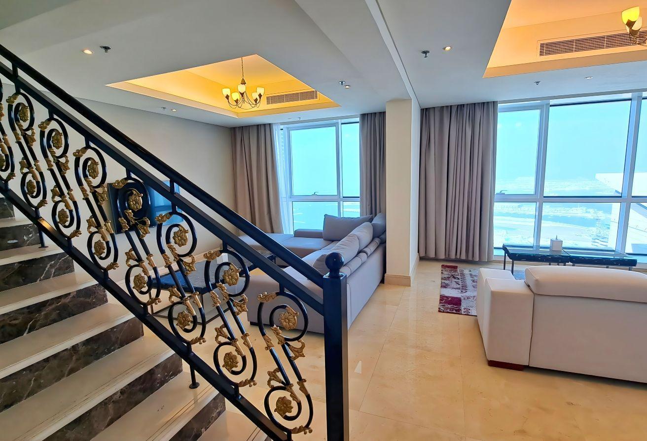 Panoramic Seaview Penthouse Living photo 3