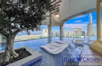 Apartment - 1 Bedroom - 2 Bathrooms for rent in Paramount Tower Hotel  and  Residences - Business Bay - Dubai