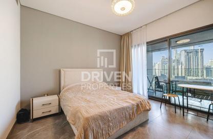 Apartment - Studio - 1 Bathroom for rent in Peninsula One - Peninsula - Business Bay - Dubai