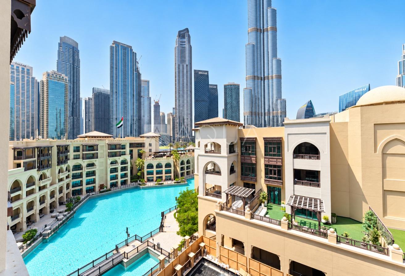 Vacant 2BR | Burj & Fountain View | Tajer Old Town photo 4