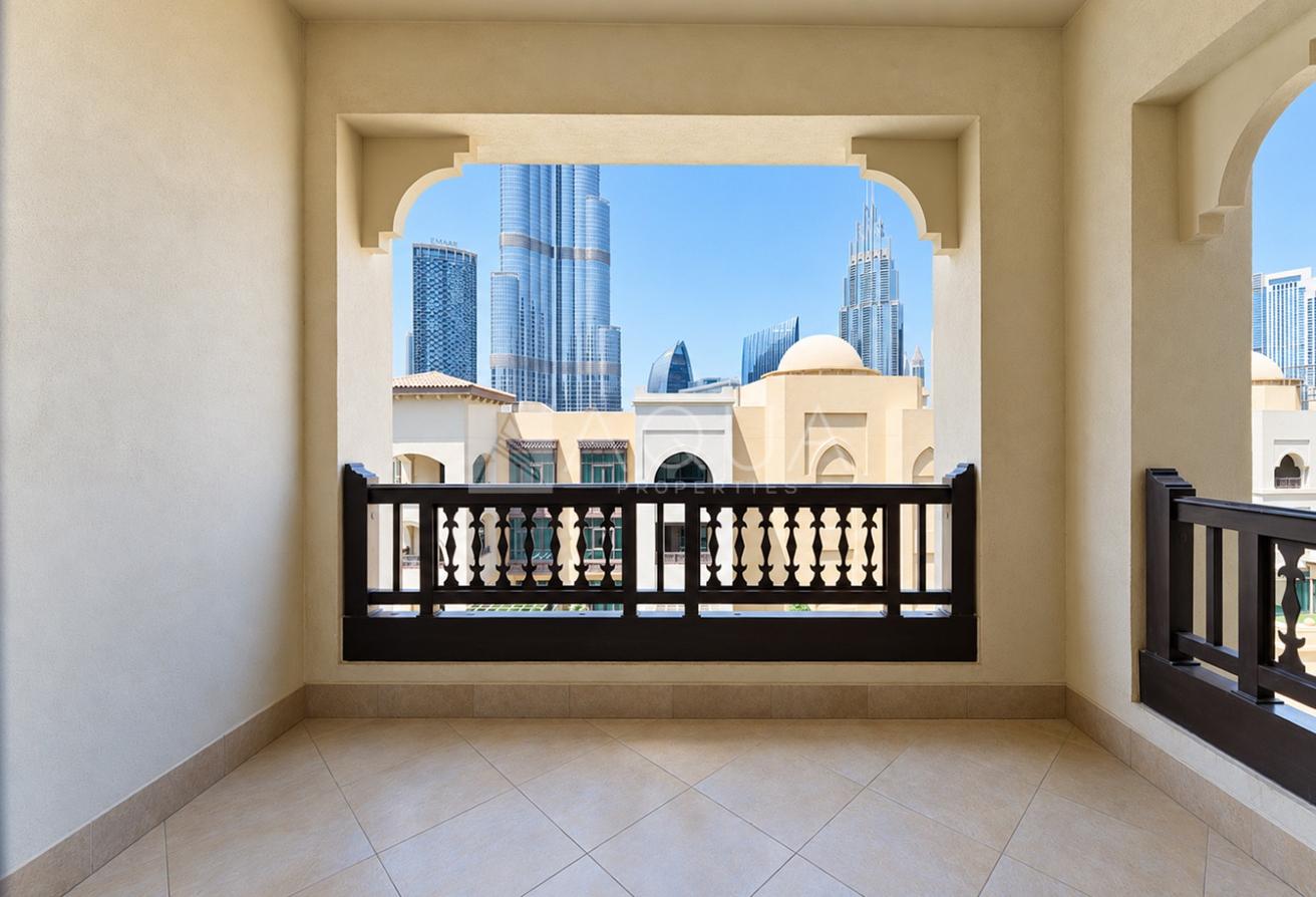 Vacant 2BR | Burj & Fountain View | Tajer Old Town photo 11