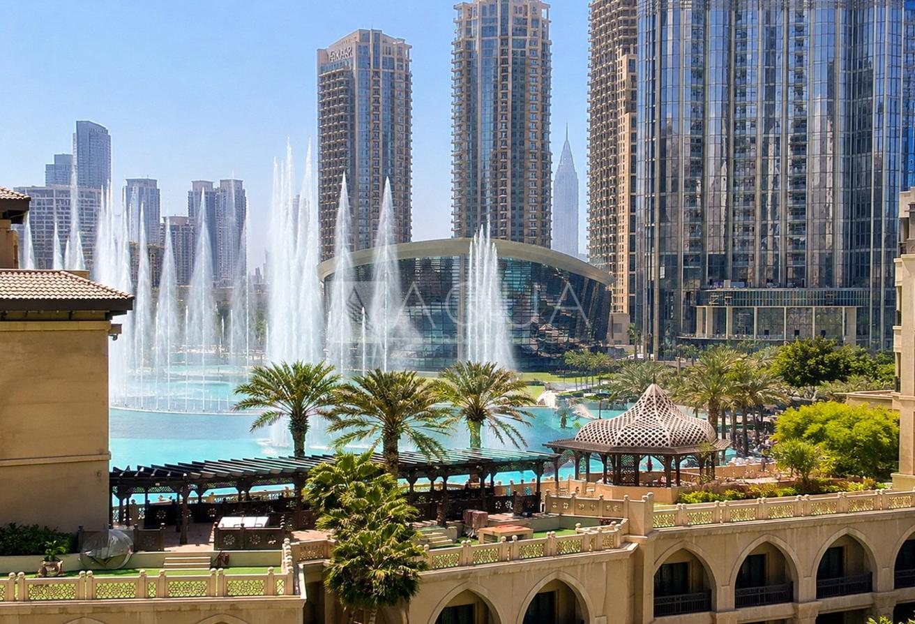 Vacant 2BR | Burj & Fountain View | Tajer Old Town photo 2