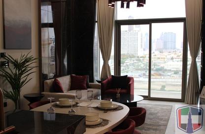 Apartment - 1 Bedroom - 2 Bathrooms for rent in Hyde Walk - Jumeirah Garden City - Al Satwa - Dubai