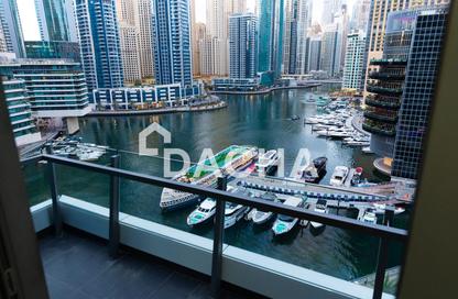 Apartment - 2 Bedrooms - 2 Bathrooms for rent in Silverene Tower A - Silverene - Dubai Marina - Dubai