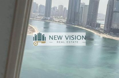 Apartment - 2 Bedrooms - 2 Bathrooms for rent in Al Khan Lagoon Tower - Al Khan Lagoon - Al Khan - Sharjah