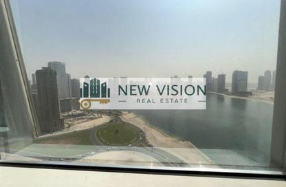 Apartment - 2 Bedrooms - 2 Bathrooms for rent in Al Khan Lagoon Tower - Al Khan Lagoon - Al Khan - Sharjah