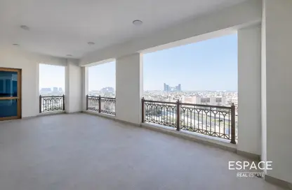 Apartment - 3 Bedrooms - 3 Bathrooms for rent in Marina Residences 3 - Marina Residences - Palm Jumeirah - Dubai