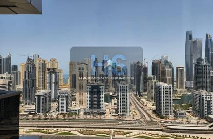 شقة - غرفة نوم - 2 حمامات للايجار في برج Green Lakess 1 - ابراج جرين ليك - (JLT) مجمع S - أبراج بحيرات الجميرا - دبي