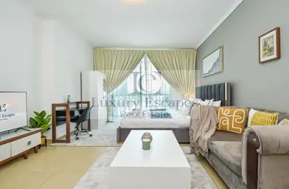 Apartment - Studio - 1 Bathroom for rent in Jumeirah Bay X1 - JLT Cluster X - Jumeirah Lake Towers - Dubai