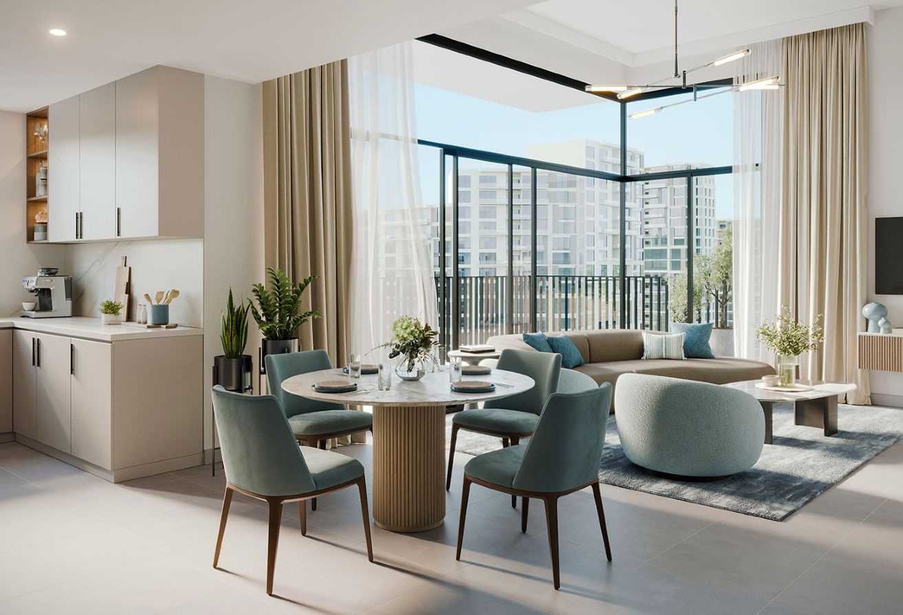 2 bedroom apartment in FIA, Town Square: 12