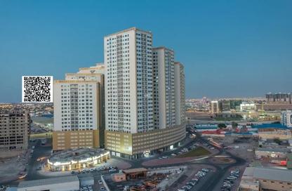 Apartment - 1 - 2 for rent in Tower A2 - Ajman Pearl Towers - Ajman Downtown - Ajman