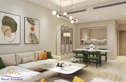 Apartment - 2 Bedrooms - 2 Bathrooms for sale in Damac Riverside Views Indigo 1 - Damac Riverside Views - Dubai Investment Park 2 (DIP 2) - Dubai Investment Park (DIP) - Dubai