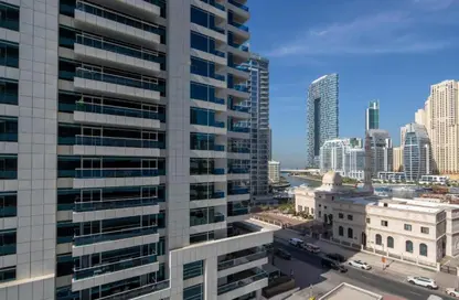 Apartment - 1 Bedroom - 2 Bathrooms for rent in Escan Tower - Dubai Marina - Dubai
