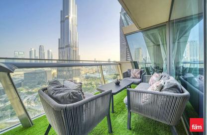 Apartment - 3 Bedrooms - 3 Bathrooms for rent in Burj Vista 1 - Burj Vista - Downtown Dubai - Dubai