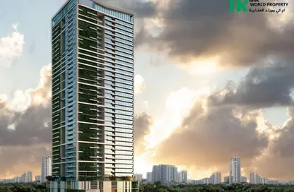 Apartment - 2 Bedrooms - 3 Bathrooms for sale in Sky Gardens Tower - Al Amerah - Ajman