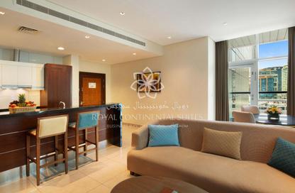Hotel  and  Hotel Apartment - 2 Bedrooms - 2 Bathrooms for rent in Royal Continental Suites - Business Bay - Dubai