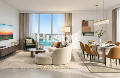 Apartment - 3 - 3 for sale in Beachgate by Address - Emaar Beachfront - Dubai Harbour - Dubai