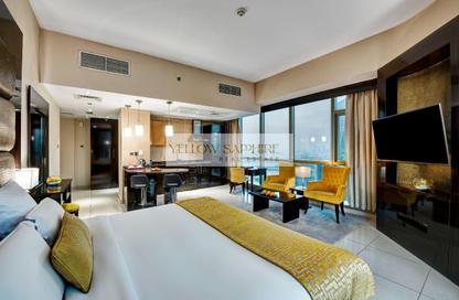 Apartment - Studio - 1 for rent in Gevora Hotel - Sheikh Zayed Road - Dubai