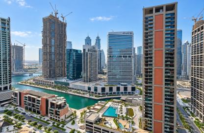 Apartment - Studio - 1 for sale in Peninsula Four - Peninsula - Business Bay - Dubai