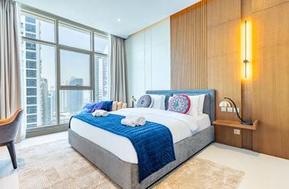 Apartment - 1 Bedroom - 2 Bathrooms for rent in Damac Maison Prive B - Damac Maison Prive - Business Bay - Dubai