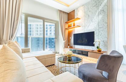 Apartment - 1 Bedroom - 2 Bathrooms for rent in Damac Maison Prive B - Damac Maison Prive - Business Bay - Dubai