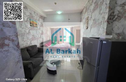Apartment - Studio - 1 Bathroom for rent in Ajman Pearl Towers - Ajman Downtown - Ajman