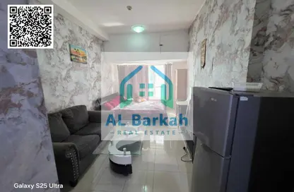 Apartment - Studio - 1 Bathroom for rent in Ajman Pearl Towers - Ajman Downtown - Ajman