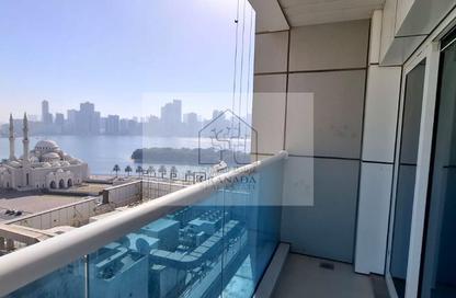 Apartment - 3 Bedrooms - 4 Bathrooms for rent in Lotus Tower - Al Majaz 1 - Al Majaz - Sharjah