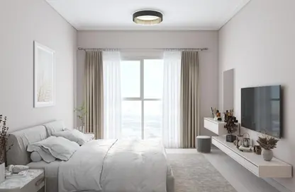 شقة - غرفة نوم - 2 حمامات للبيع في عجمان واحد - المرحلة الثانية - عجمان وسط المدينة - عجمان