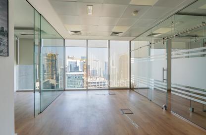 Office Space - Studio - 1 Bathroom for rent in The Prism - Business Bay - Dubai