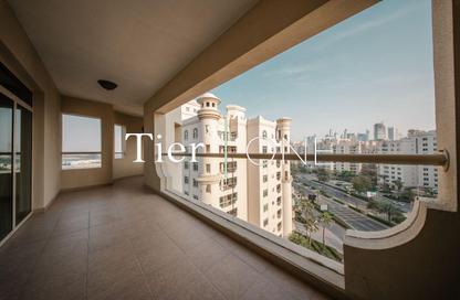 Bulk Rent Unit - 3 Bedrooms - 3 Bathrooms for rent in Al Das - Shoreline Apartments - Palm Jumeirah - Dubai