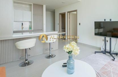 Apartment - 1 Bedroom - 2 Bathrooms for rent in Binghatti Royale - District 18 - Jumeirah Village Circle - Dubai