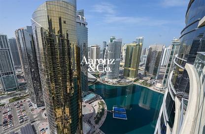 شقة - غرفة نوم - 2 حمامات للبيع في برج كونكورد - (JLT) مجمع H - أبراج بحيرات الجميرا - دبي