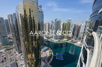 شقة - غرفة نوم - 2 حمامات للبيع في برج كونكورد - (JLT) مجمع H - أبراج بحيرات الجميرا - دبي