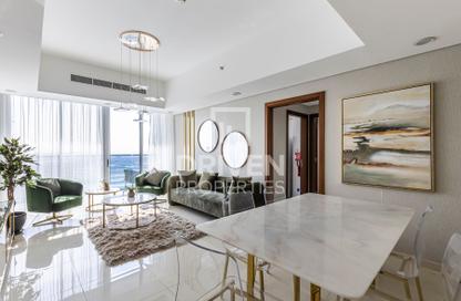 Apartment - 1 - 2 for rent in Waves Tower - Business Bay - Dubai