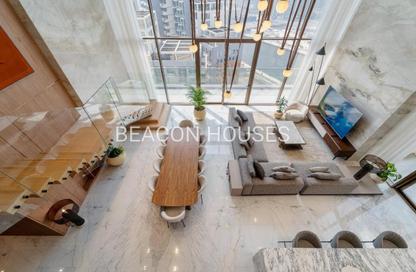Penthouse - 3 Bedrooms - 5 Bathrooms for rent in One of One Luxury Residences - Business Bay - Dubai