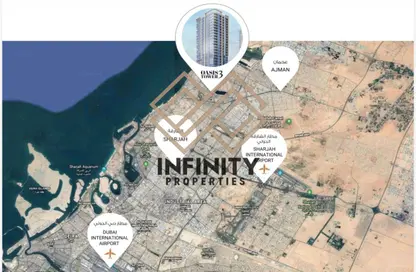 Apartment - 2 Bedrooms - 2 Bathrooms for sale in Oasis Tower - Al Rashidiya 1 - Al Rashidiya - Ajman