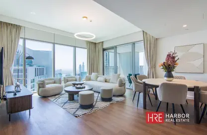 Apartment - 3 Bedrooms - 4 Bathrooms for rent in Downtown Views II Tower 1 - Downtown Views II - Zabeel 2 - Zabeel - Dubai