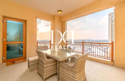 Apartment - 2 Bedrooms - 3 Bathrooms for rent in Marina Residences 1 - Marina Residences - Palm Jumeirah - Dubai