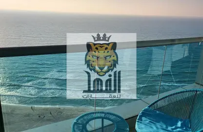 Apartment - 2 Bedrooms - 2 Bathrooms for rent in Ajman Corniche Residences - Ajman Corniche Road - Ajman